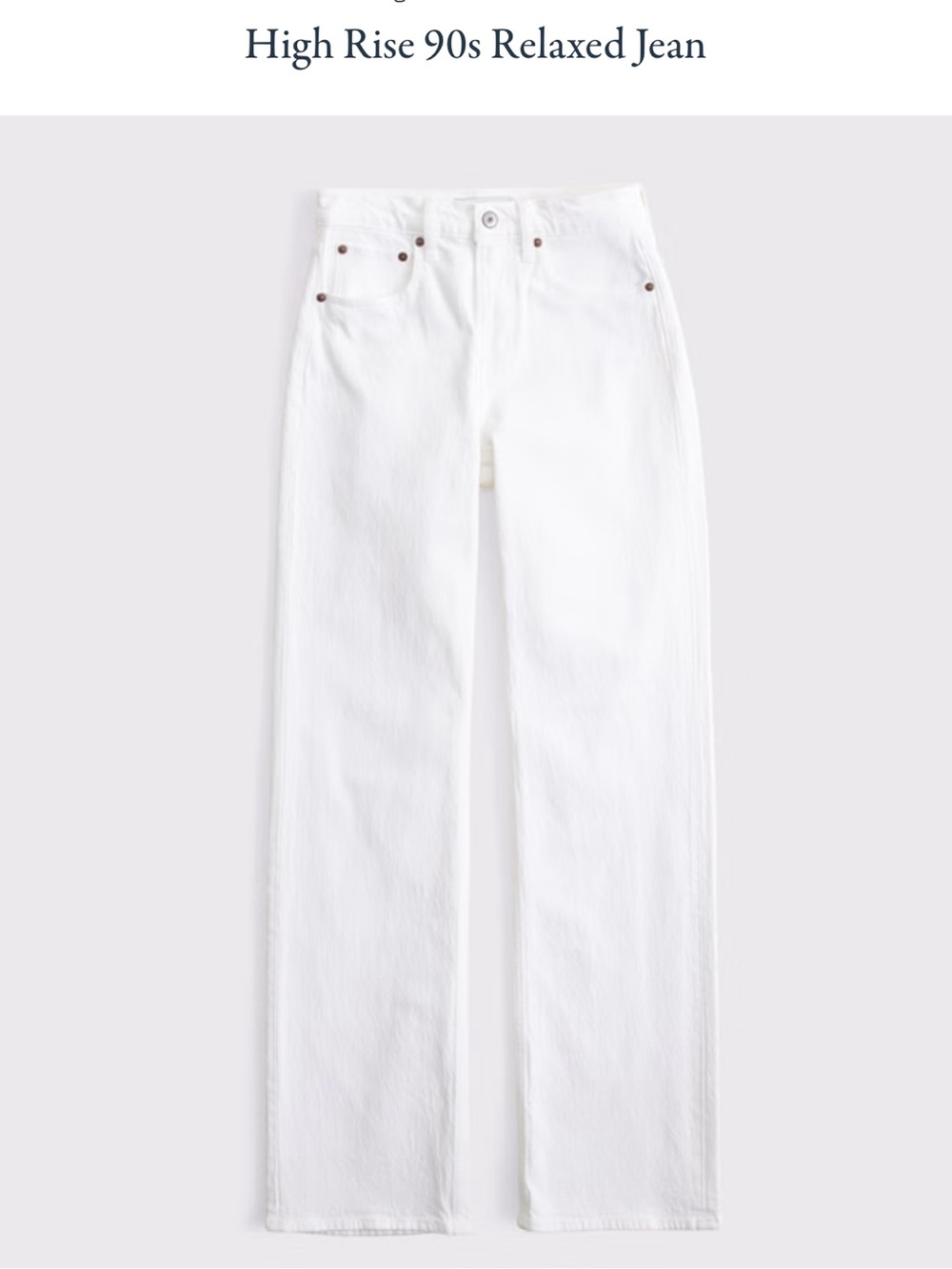 Abercrombie & Fitch 90’s Relaxed Jeans